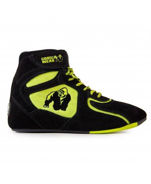 Кроссовки Chicago High Tops - Black/Neon Lime