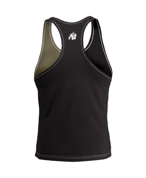 Майка Sterling Stringer Tank Top Black/Army Green
