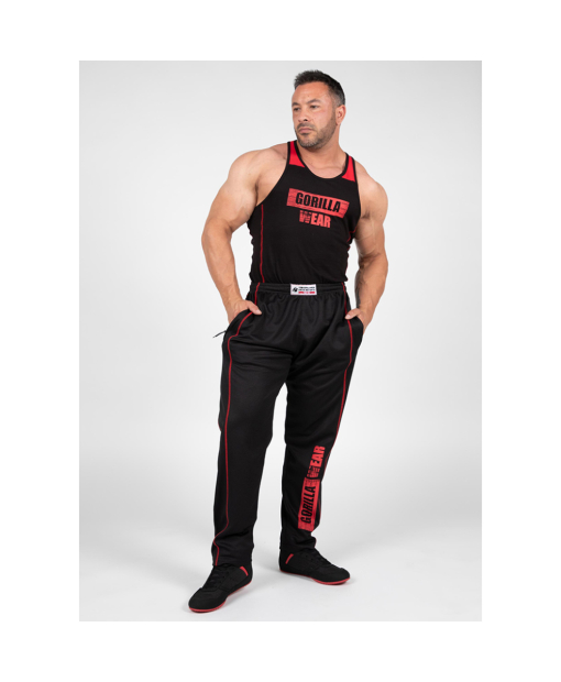 Wallace Tank Top - Black/Red