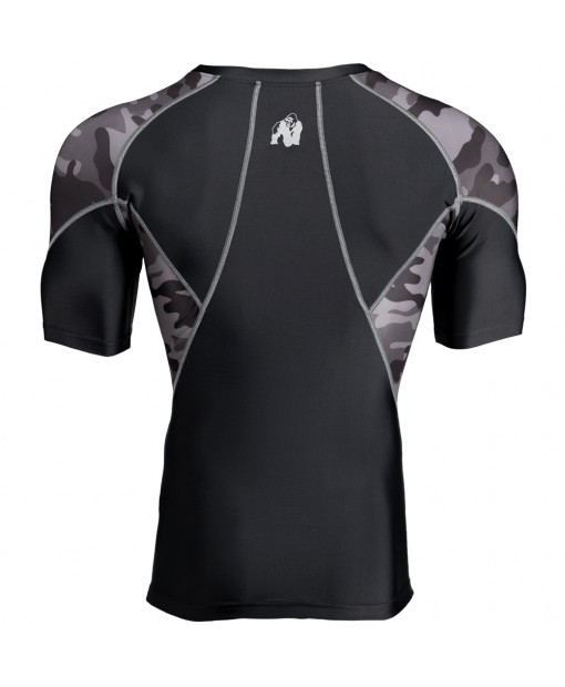 Футболка Cypress Rashguard Short Sleeves Black/Gray Camo