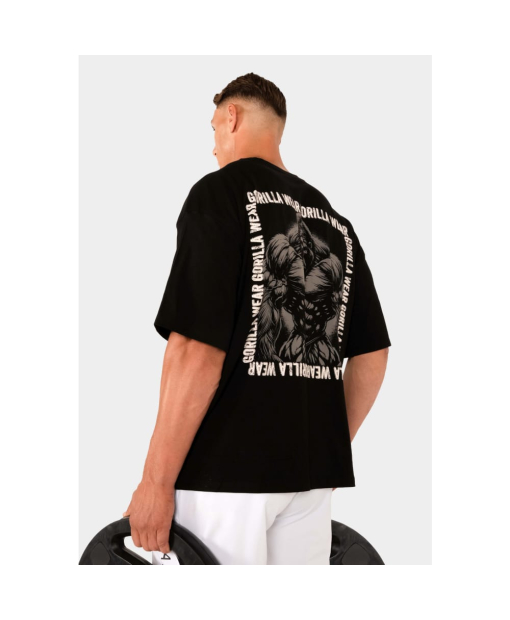 Футболка Philip Oversized T-Shirt Black3