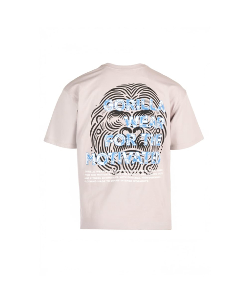 Футболка Macon Oversized T-Shirt Light Gray4