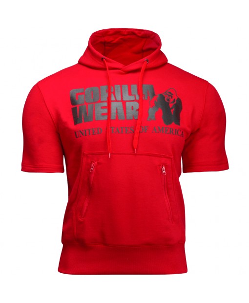 Свитшот Boston Short Sleeve Hoodie Red