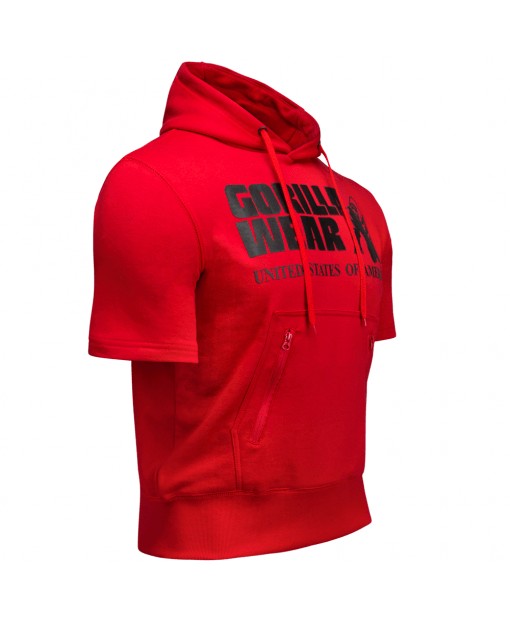 Свитшот Boston Short Sleeve Hoodie Red