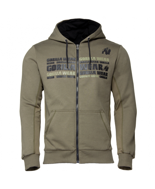 Куртка Bowie Mesh Zipped Hoodie Army Green