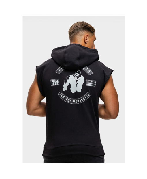 Безрукавка Huntley Sleeveless Hoodie Black1