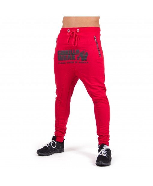 Брюки Alabama Drop Crotch - Red