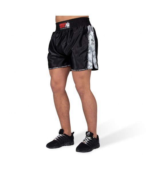 Шорты Henderson Muay Thai/Kickboxing Shorts - Black/Gray
