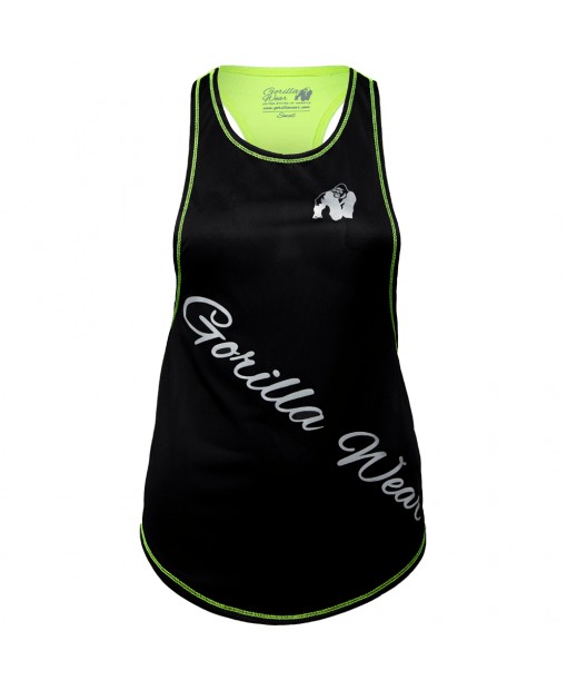 Майка Florida Stringer Tank Top Black/Neon Lime