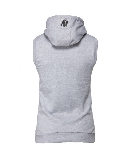 Selma Sleeveless Hoodie - Gray