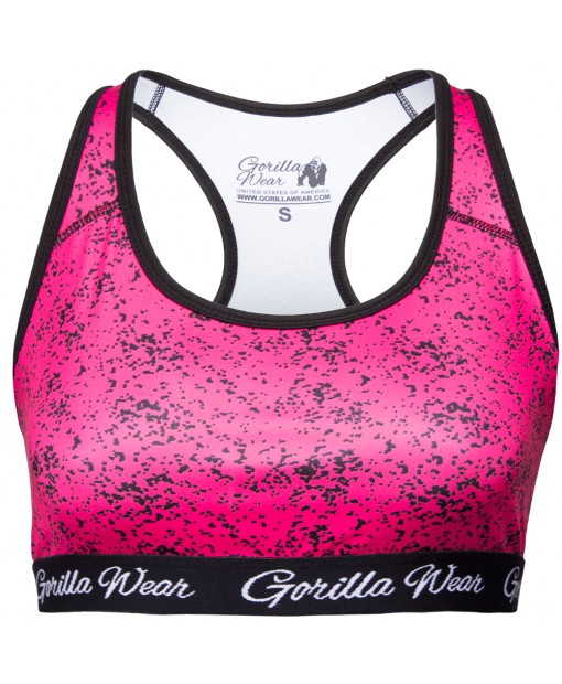 Топ Hanna Sports Bra Black/Pink 