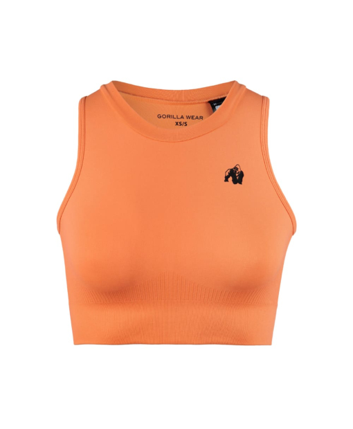 Топ Olivia Seamless Crop Top Peach4