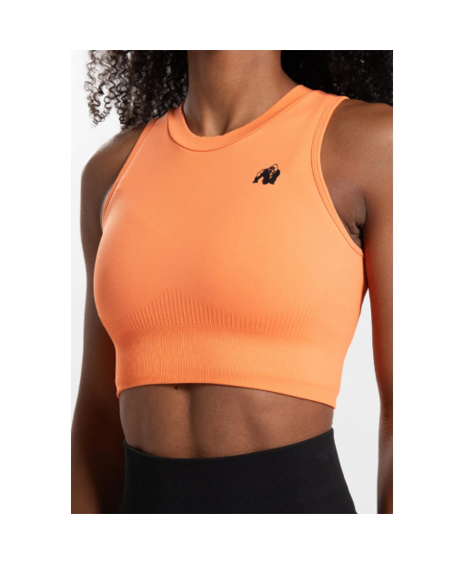 Топ Olivia Seamless Crop Top Peach1