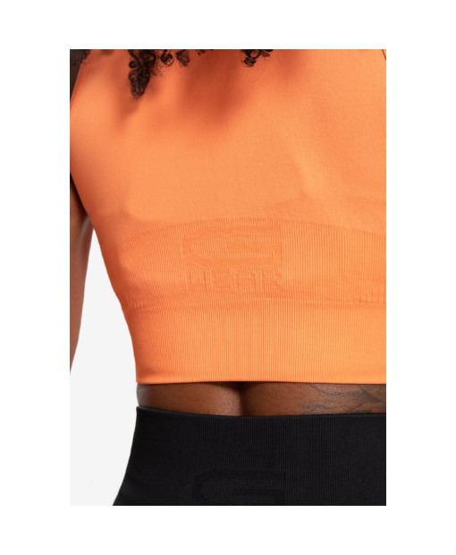 Топ Olivia Seamless Crop Top Peach2