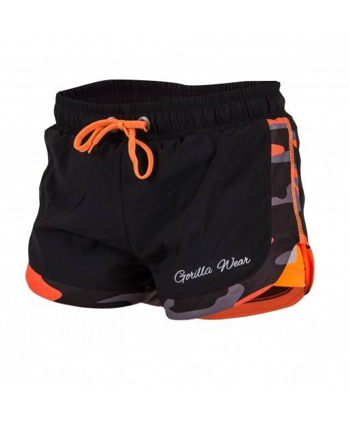 Шорты Denver Shorts Black/Neon Orange