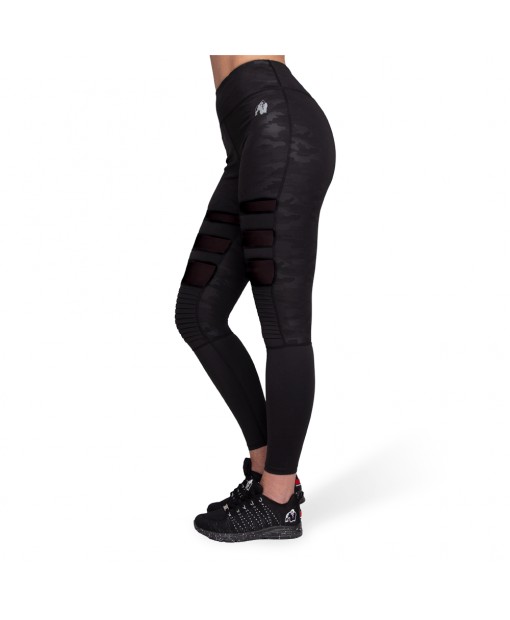 Леггинсы Savannah Biker Tights Black Camo