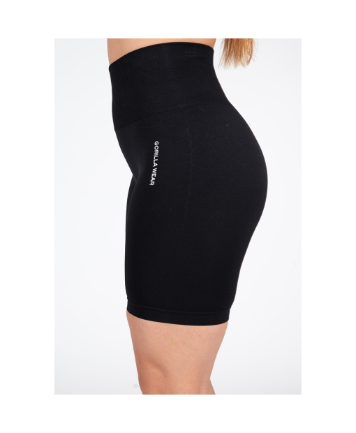 Quincy Seamless Cycling Shorts Black 