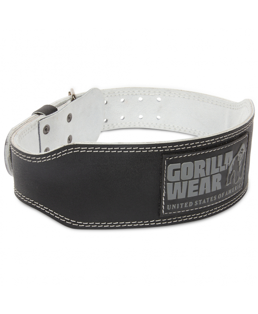 Gorilla Wear 4 Inch Padded Leather Lifting Belt