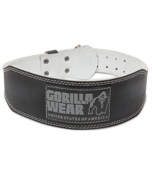 Gorilla Wear 4 Inch Padded Leather Lifting Belt