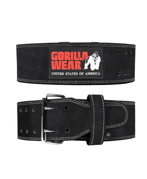 Gorilla Wear 4 Inch Leather Lifting Belt