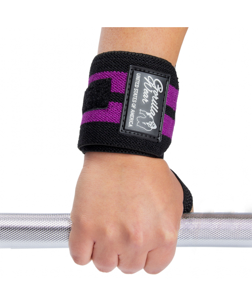 Кистьові бинти Women's Wrist Wraps Black/Purple