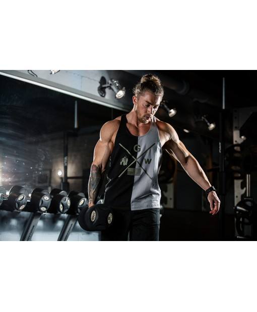 Майка Sterling Stringer Tank Top Black/Gray