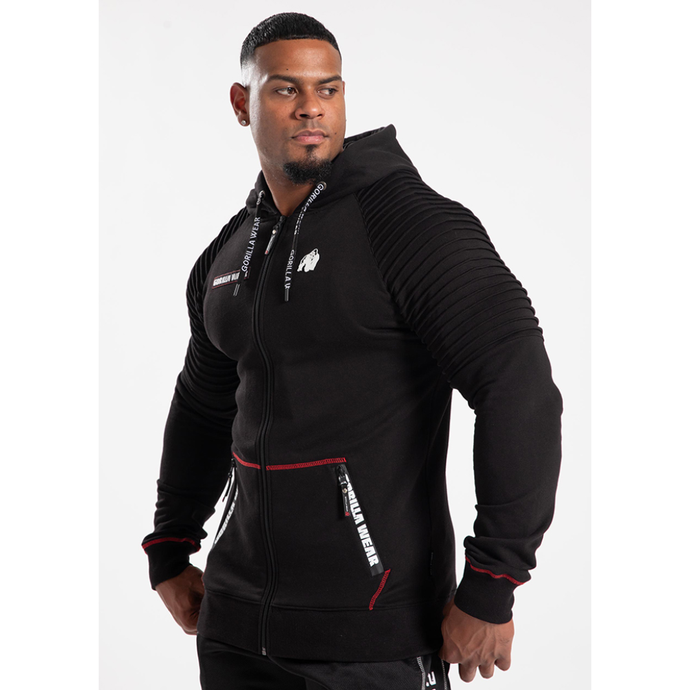 Кофта Georgia Zipped Hoodie Black купити в Харкові, Україні в