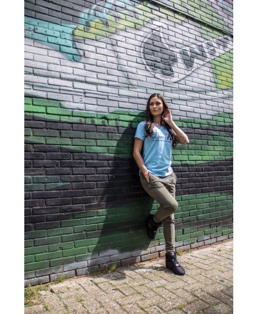 Celina Drop Crotch Joggers Army Green