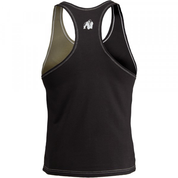 Майка Sterling Stringer Tank Top Black/Army Green