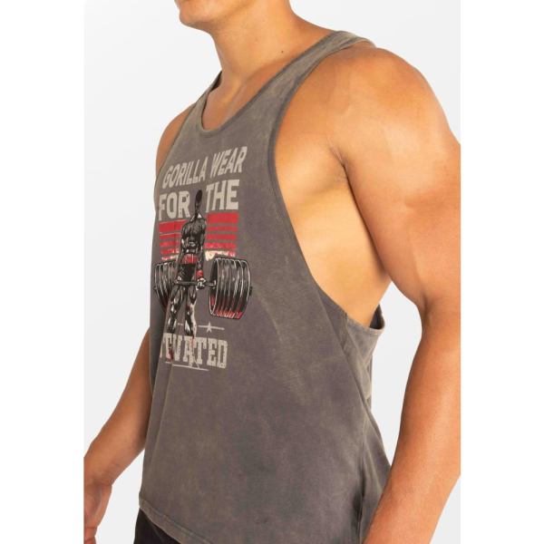 Майка Churchill Stringer Washed Gray3