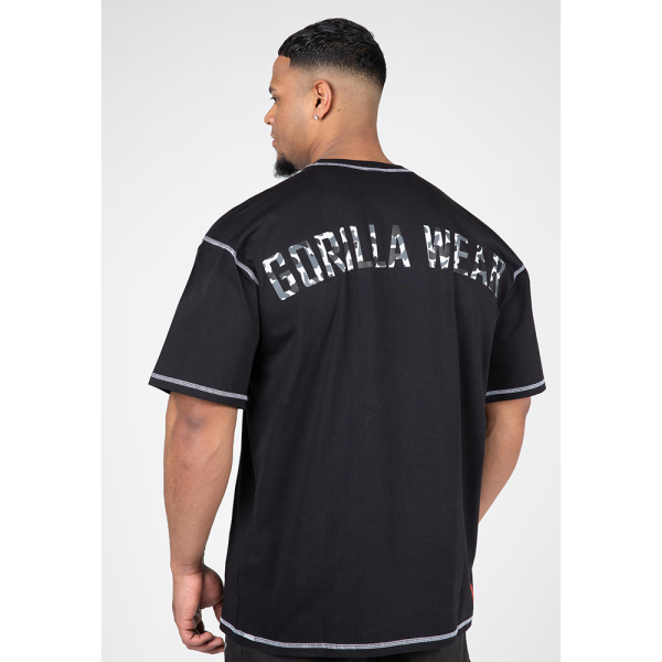 Saginaw Oversized T-Shirt Black