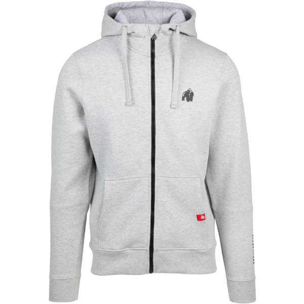 Кофта Leon Zipped Hoodie Gray