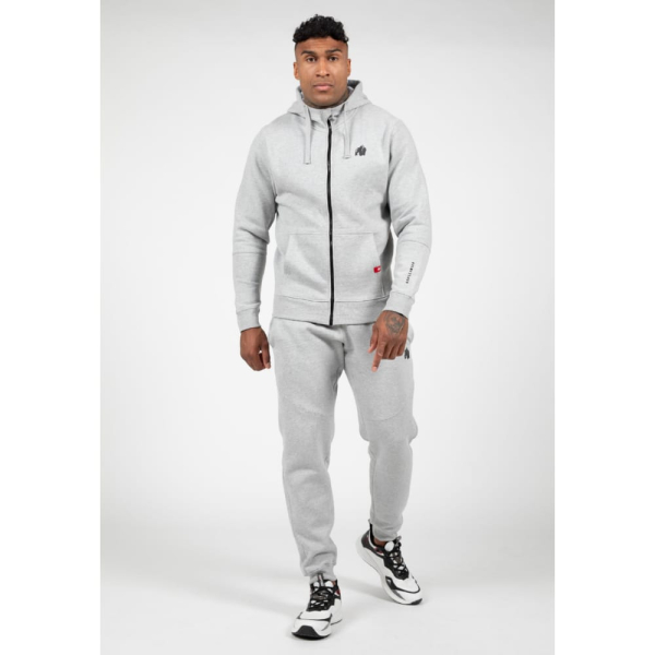 Кофта Leon Zipped Hoodie Gray7