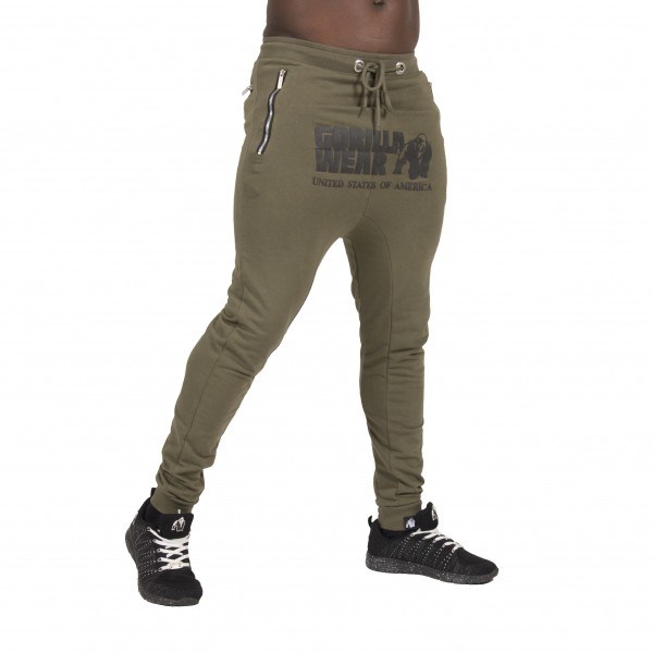 Брюки Alabama Drop Crotch Army Green