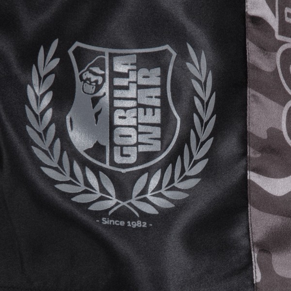 Шорты Vaiden Boxing Shorts - Black/Gray Camo