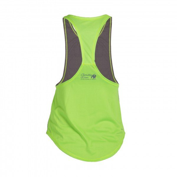 Майка Florida Stringer Tank Top Gray/Neon Lime
