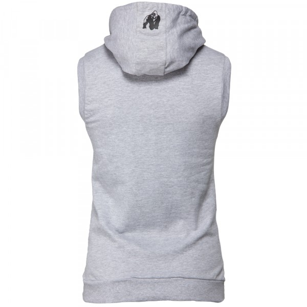 Selma Sleeveless Hoodie - Gray