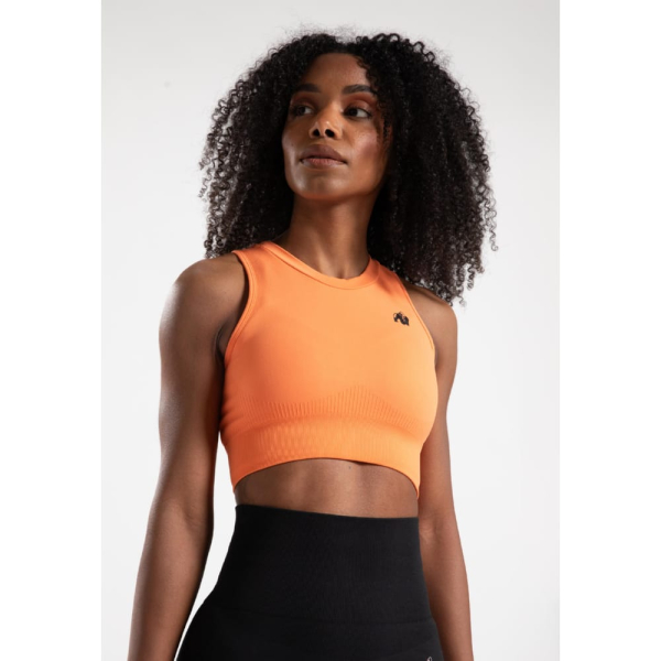Топ Olivia Seamless Crop Top Peach