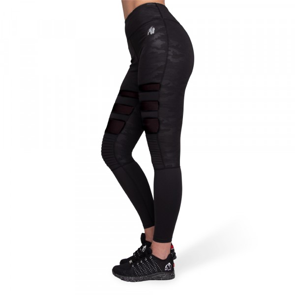 Леггинсы Savannah Biker Tights Black Camo