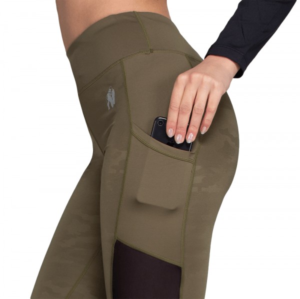 Леггинсы Savannah Mesh Tights Army Green Camo