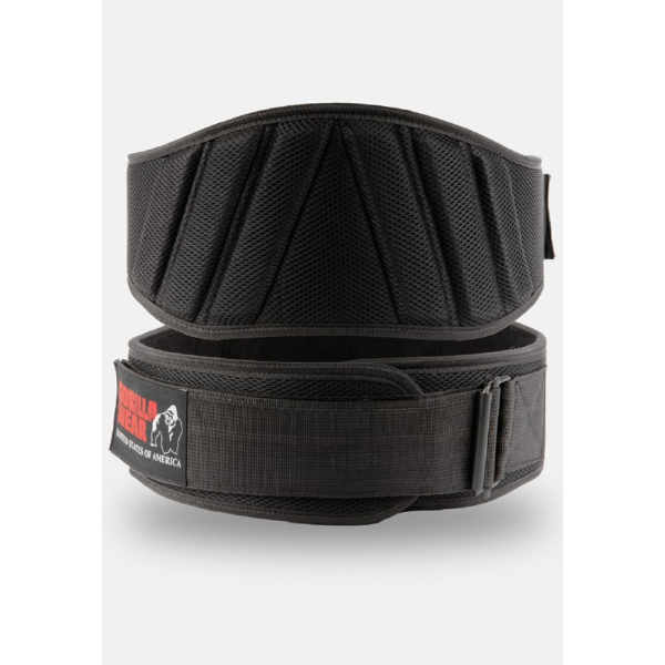 Пояс Gorilla Wear 6 inch Padded Mesh Lifting Belt Black