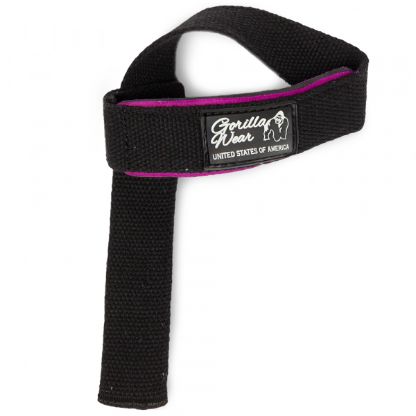 Лямки женские Padded Lifting Straps Black/Purple 2