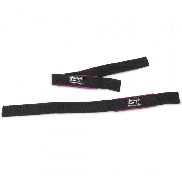 Лямки женские Padded Lifting Straps Black/Purple3