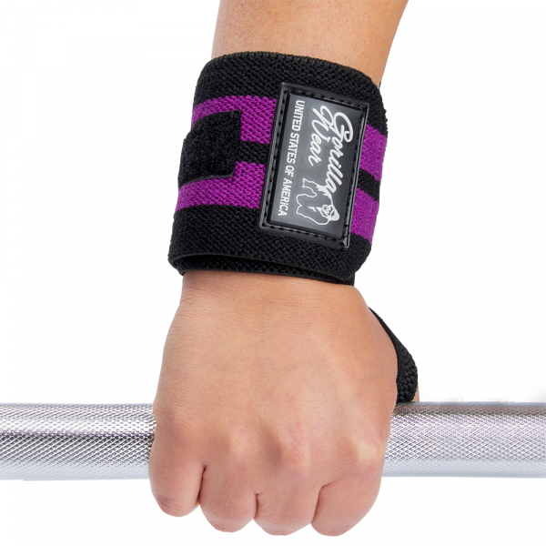 Кистьові бинти Women's Wrist Wraps Black/Purple